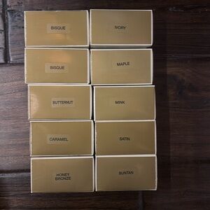 Bundle of 10 classic shades Jane Iredale Amazing Base loose Mineral powder